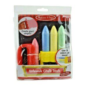 Childrens Art Essentials Sidewalk Chalk Tools with Chalk